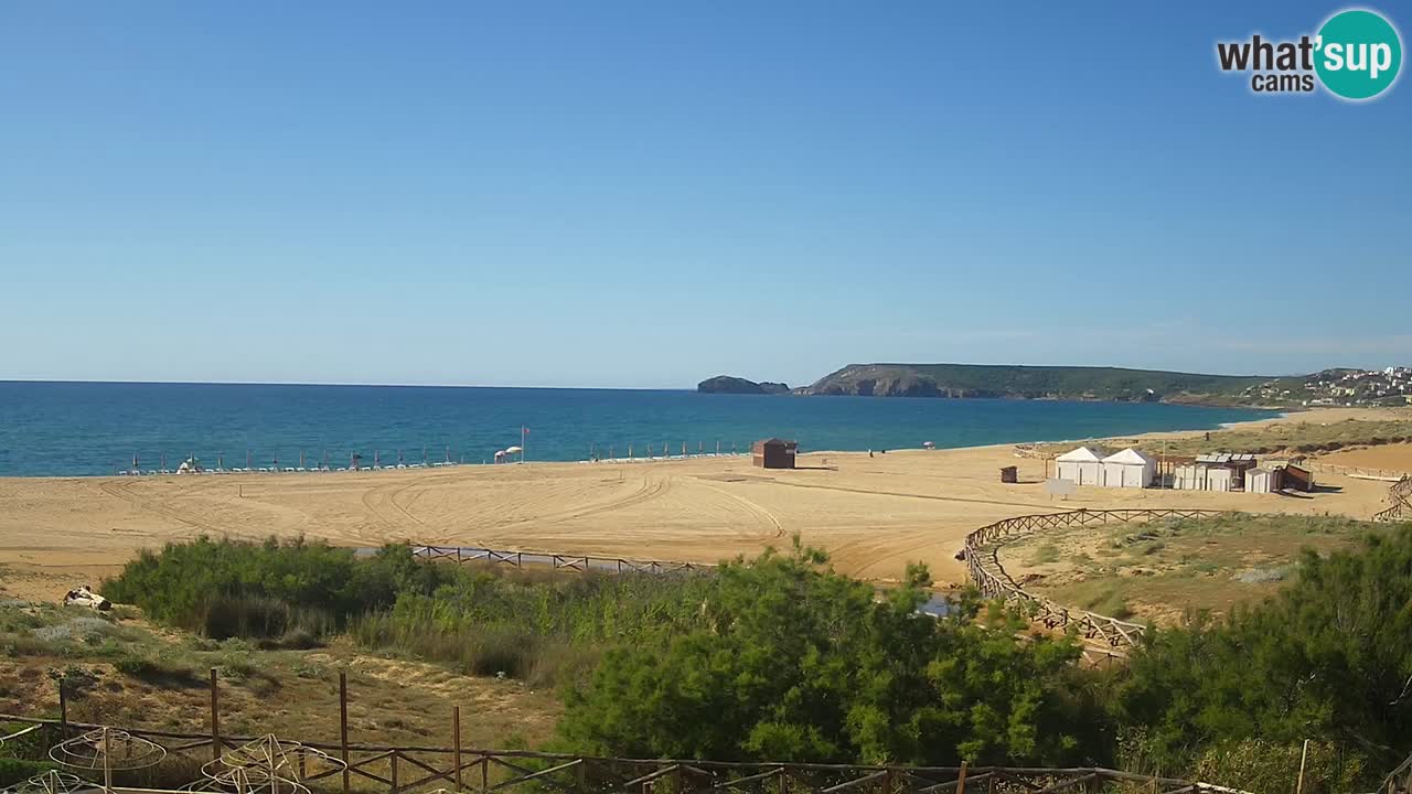 Webcam Torre dei Corsari – Live Beach View from Punta Usai