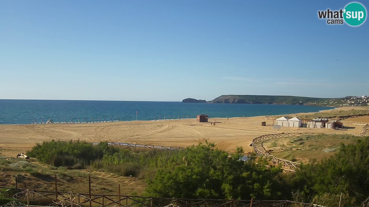 Webcam Torre dei Corsari – Live Beach View from Punta Usai