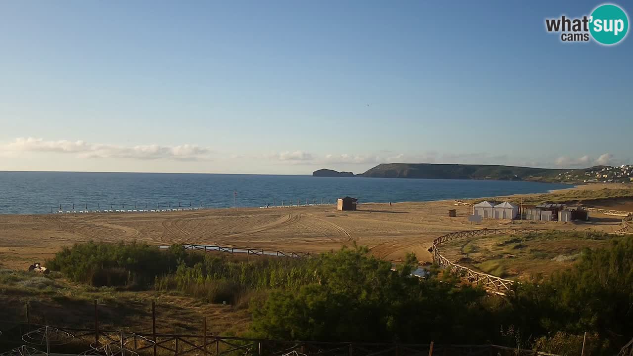 Webcam Torre dei Corsari – Vue en direct sur la plage depuis Punta Usai