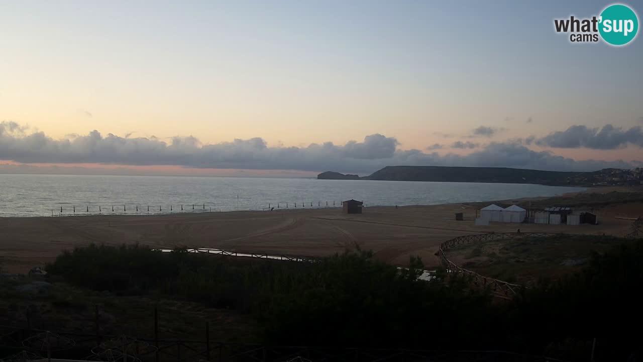 Webcam Torre dei Corsari – Vue en direct sur la plage depuis Punta Usai