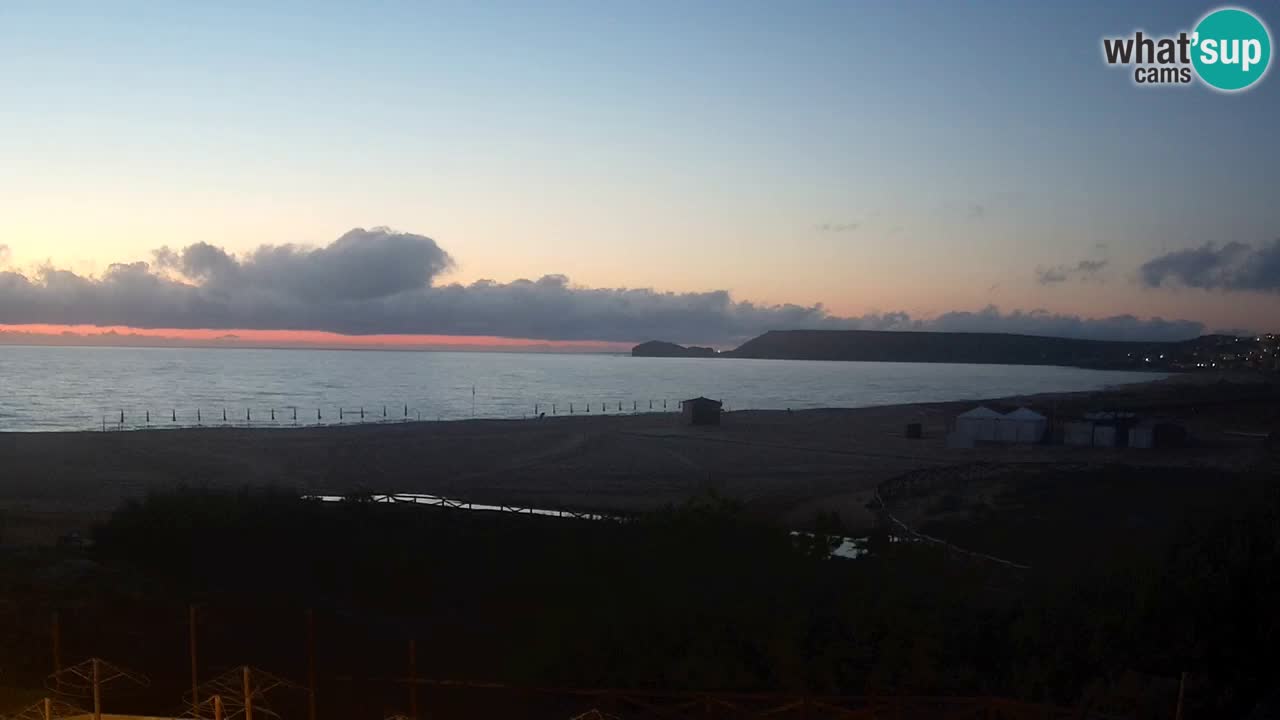 Webcam Torre dei Corsari – Live Beach View from Punta Usai