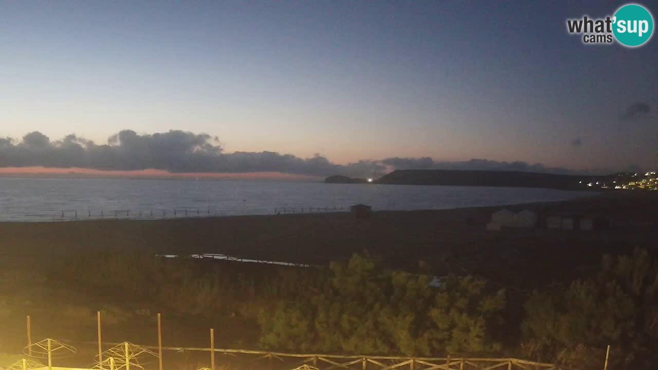 Webcam Torre dei Corsari – Live Beach View from Punta Usai