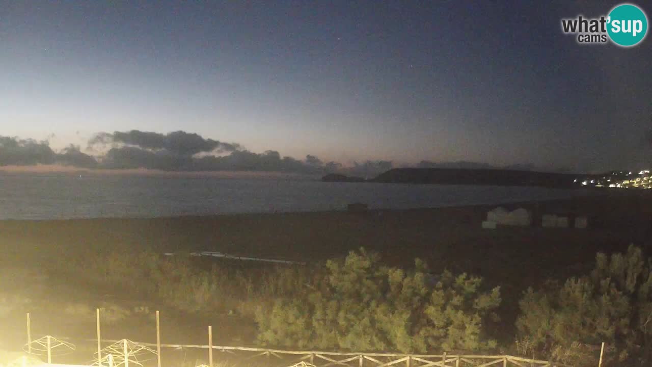 Webcam Torre dei Corsari – Vista live sulla spiaggia da Punta Usai