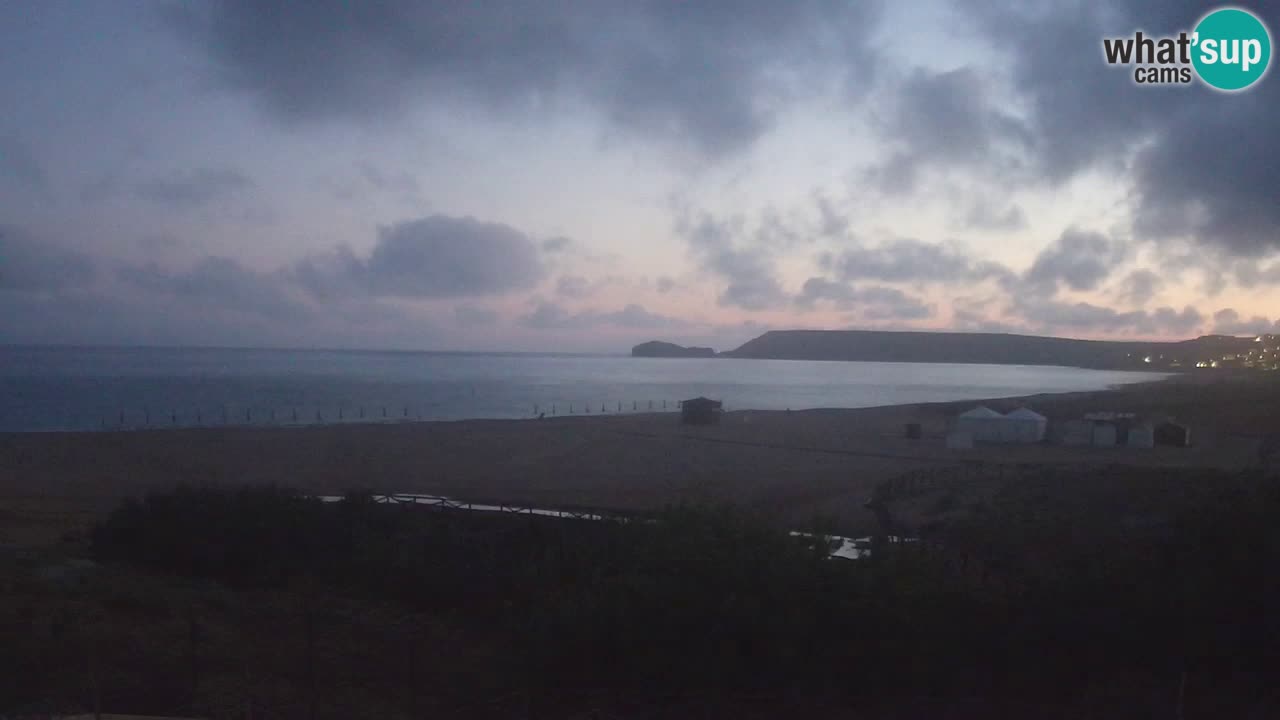 Webcam Torre dei Corsari – Live Beach View from Punta Usai