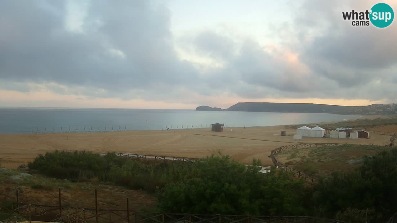 Webcam Torre dei Corsari – Vue en direct sur la plage depuis Punta Usai