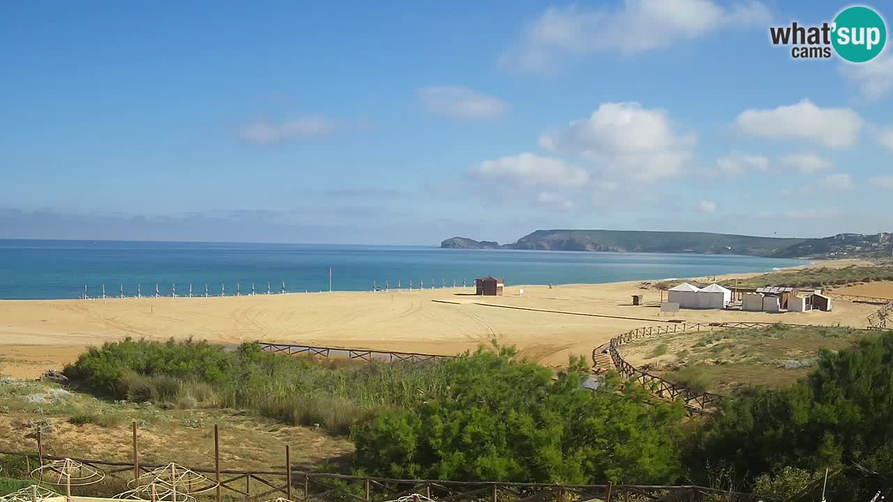 Webcam Torre dei Corsari – Live Beach View from Punta Usai