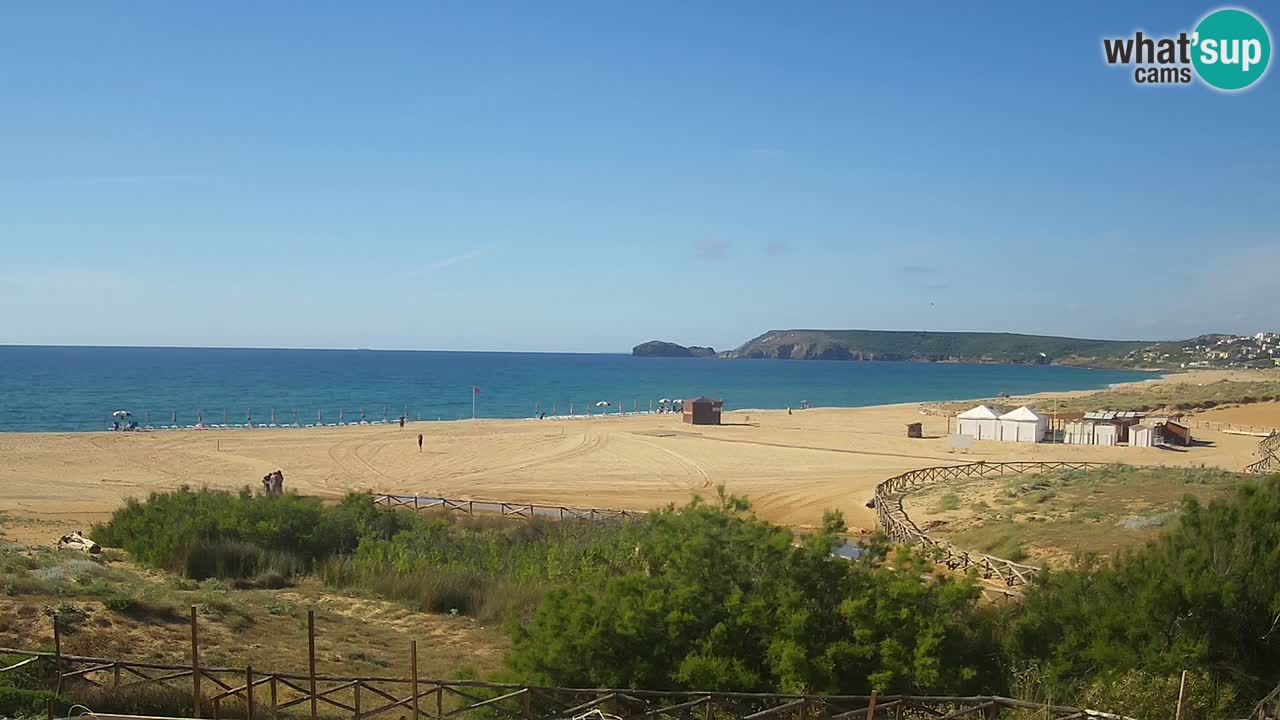 Webcam Torre dei Corsari – Live Beach View from Punta Usai