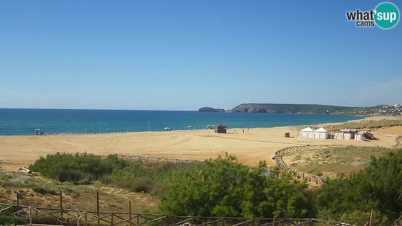 Webcam Torre dei Corsari – Vue en direct sur la plage depuis Punta Usai