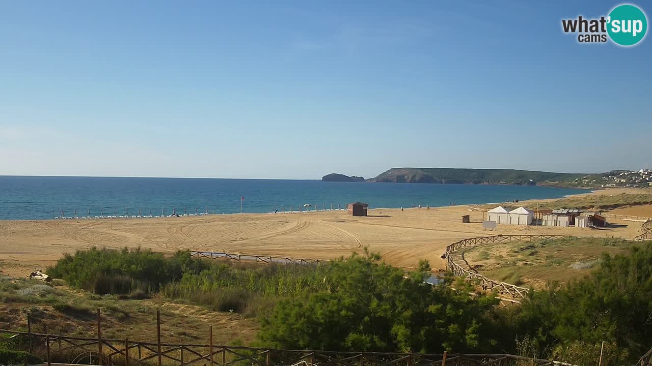 Webcam Torre dei Corsari – Vue en direct sur la plage depuis Punta Usai
