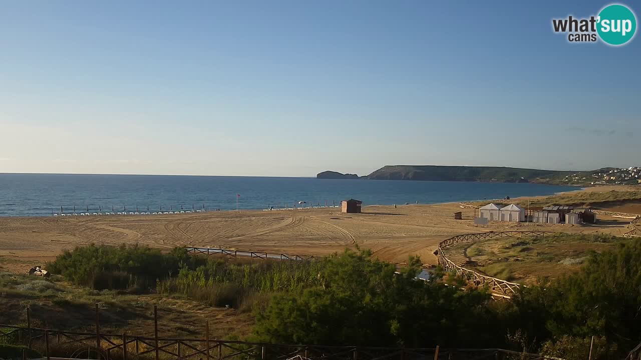 Webcam Torre dei Corsari – Liveblick auf den Strand von Punta Usai