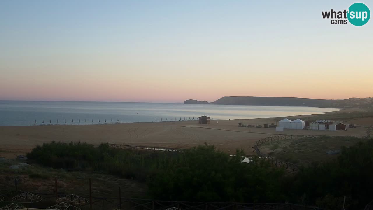 Webcam Torre dei Corsari – Liveblick auf den Strand von Punta Usai