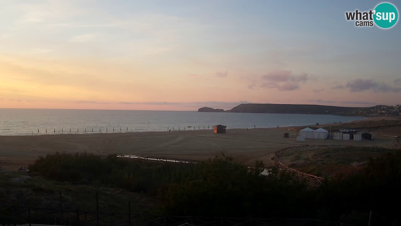 Cámara web Torre dei Corsari – Vista en directo de la playa desde Punta Usai