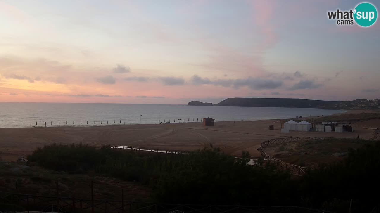 Cámara web Torre dei Corsari – Vista en directo de la playa desde Punta Usai