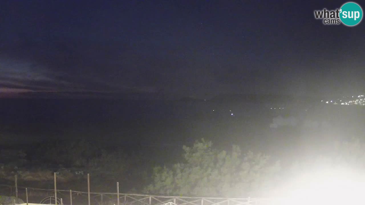 Cámara web Torre dei Corsari – Vista en directo de la playa desde Punta Usai