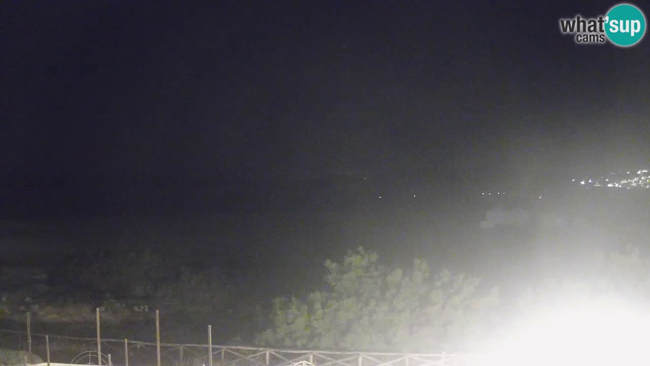 Webcam Torre dei Corsari – Vue en direct sur la plage depuis Punta Usai
