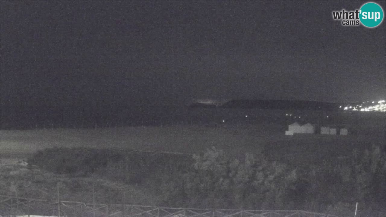 Webcam Torre dei Corsari – Liveblick auf den Strand von Punta Usai