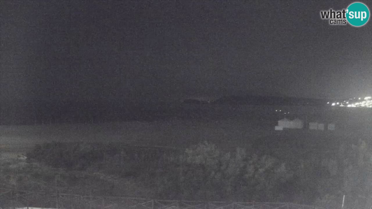 Webcam Torre dei Corsari – Liveblick auf den Strand von Punta Usai