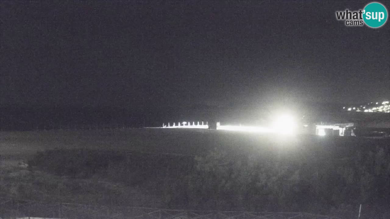 Webcam Torre dei Corsari – Liveblick auf den Strand von Punta Usai