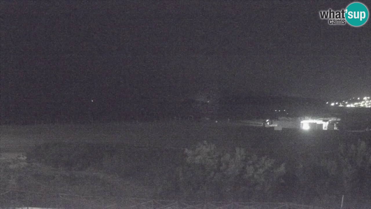 Webcam Torre dei Corsari – Vista live sulla spiaggia da Punta Usai