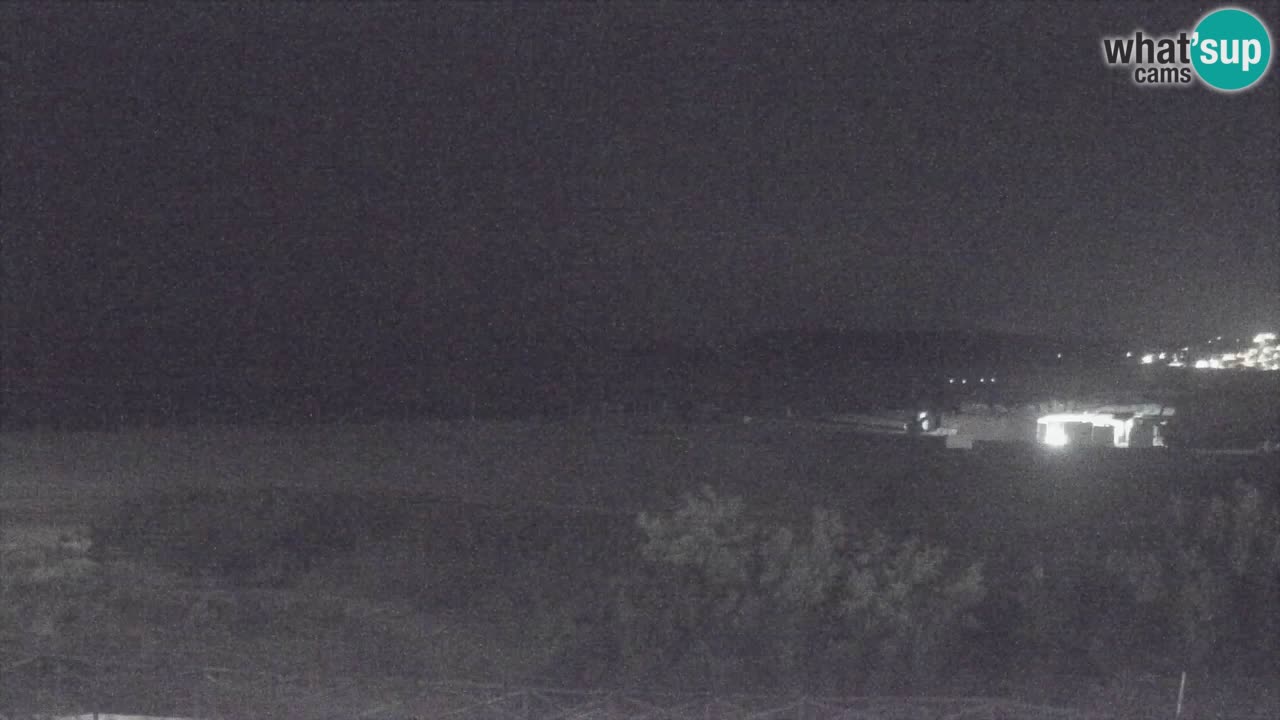 Cámara web Torre dei Corsari – Vista en directo de la playa desde Punta Usai
