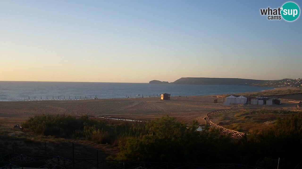 Webcam Torre dei Corsari – Liveblick auf den Strand von Punta Usai