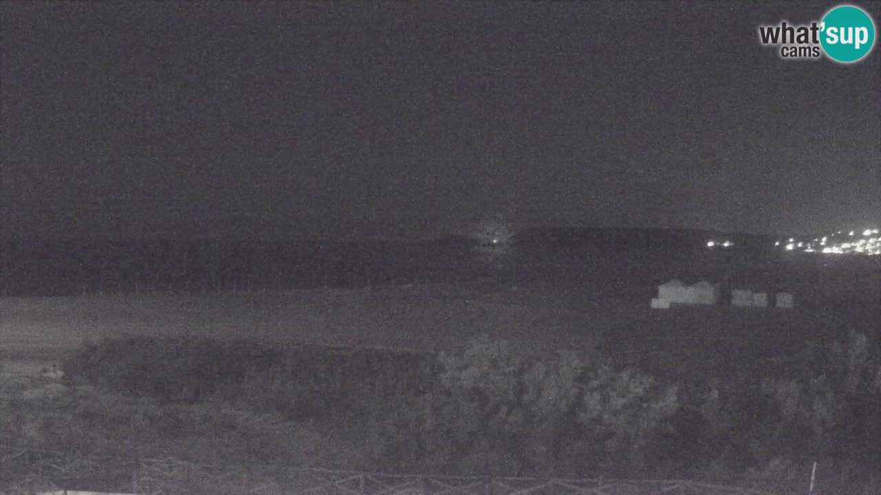Webcam Torre dei Corsari – Liveblick auf den Strand von Punta Usai