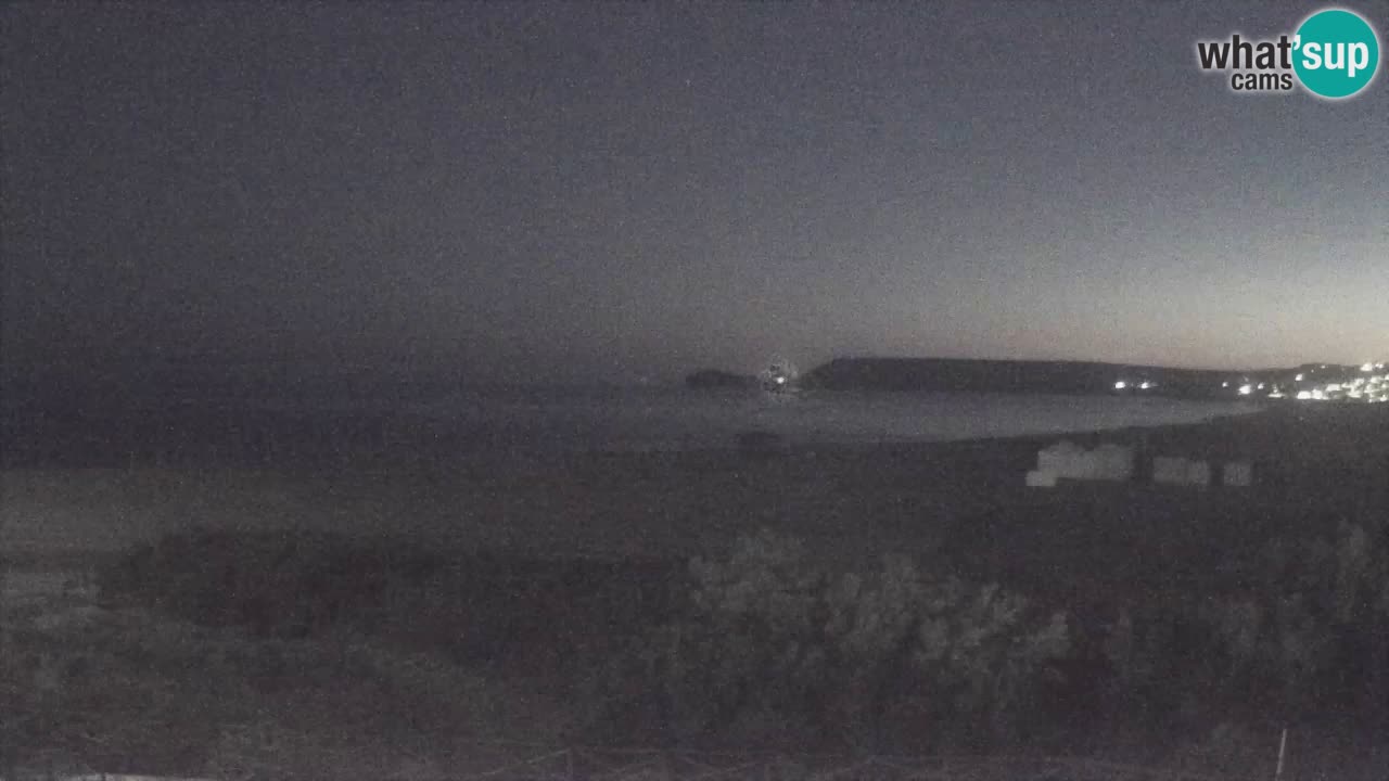 Cámara web Torre dei Corsari – Vista en directo de la playa desde Punta Usai