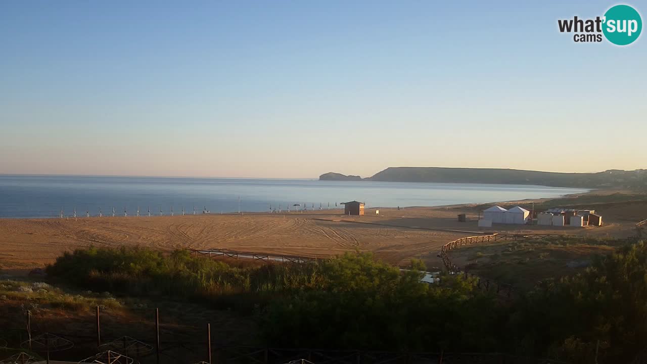 Webcam Torre dei Corsari – Liveblick auf den Strand von Punta Usai