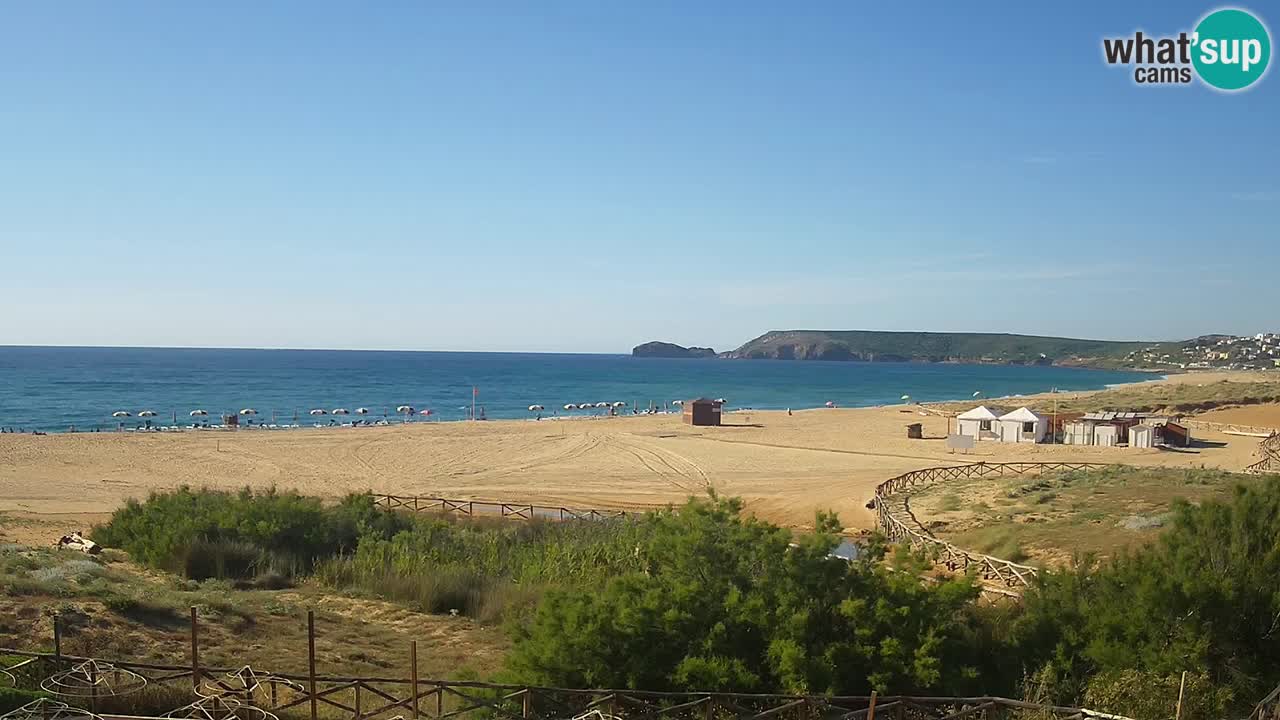 Webcam Torre dei Corsari – Live Beach View from Punta Usai