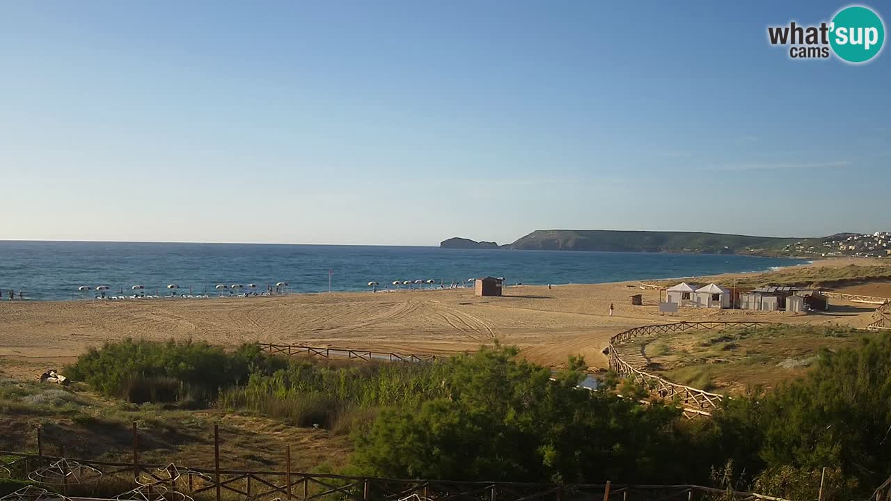 Webcam Torre dei Corsari – Live Beach View from Punta Usai
