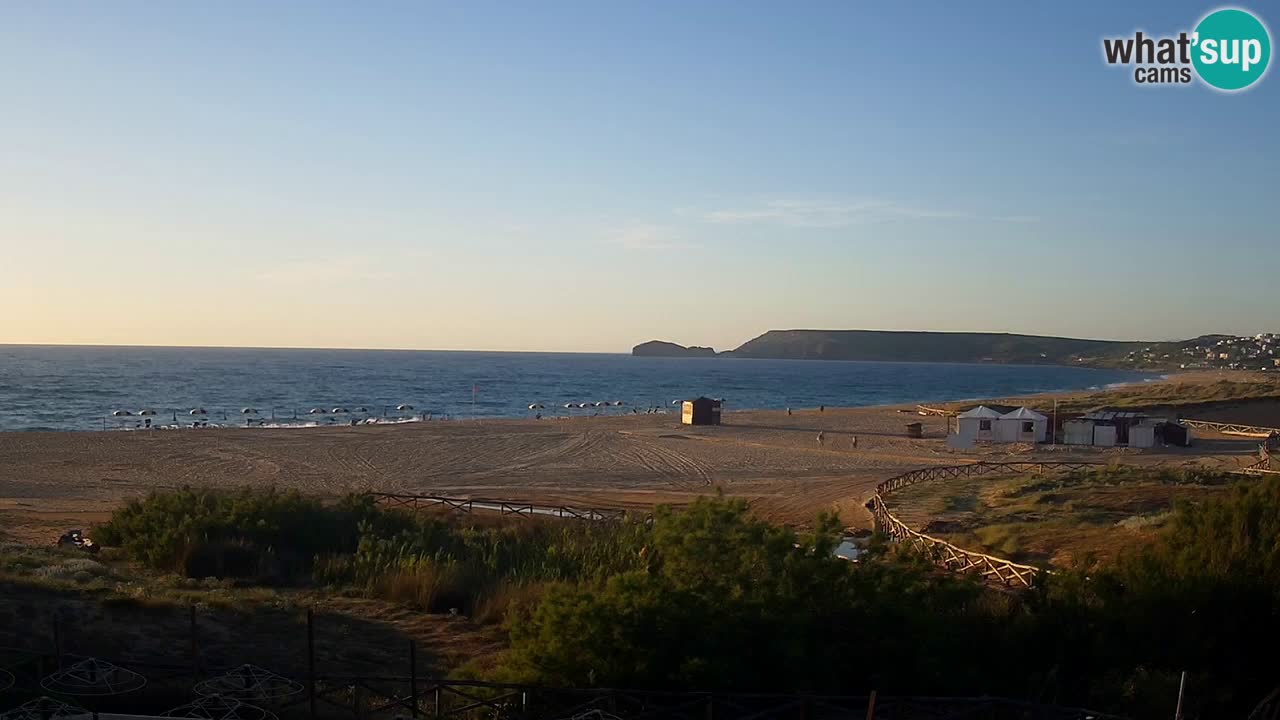 Webcam Torre dei Corsari – Live Beach View from Punta Usai
