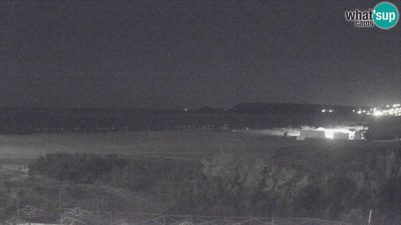 Webcam Torre dei Corsari – Live Beach View from Punta Usai