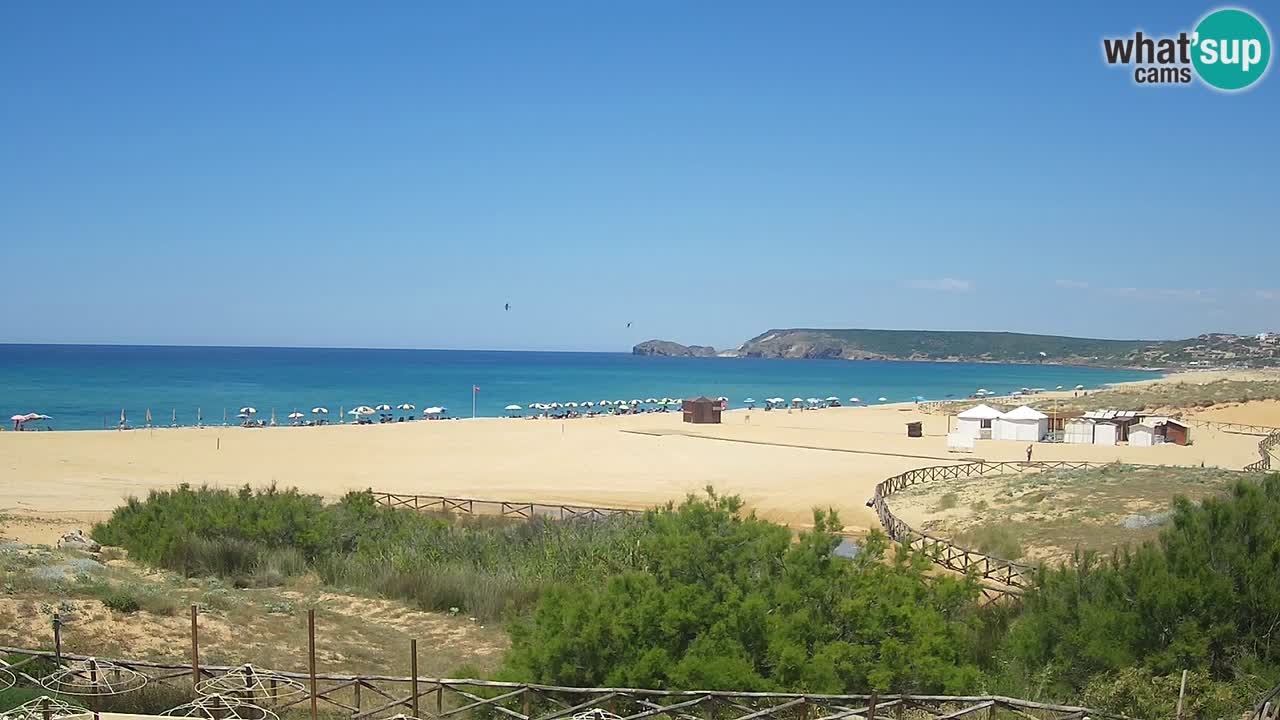 Webcam Torre dei Corsari – Live Beach View from Punta Usai