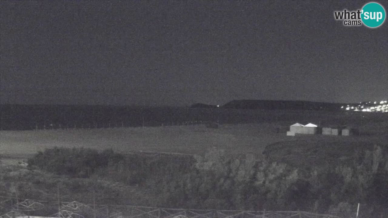 Webcam Torre dei Corsari – Live Beach View from Punta Usai