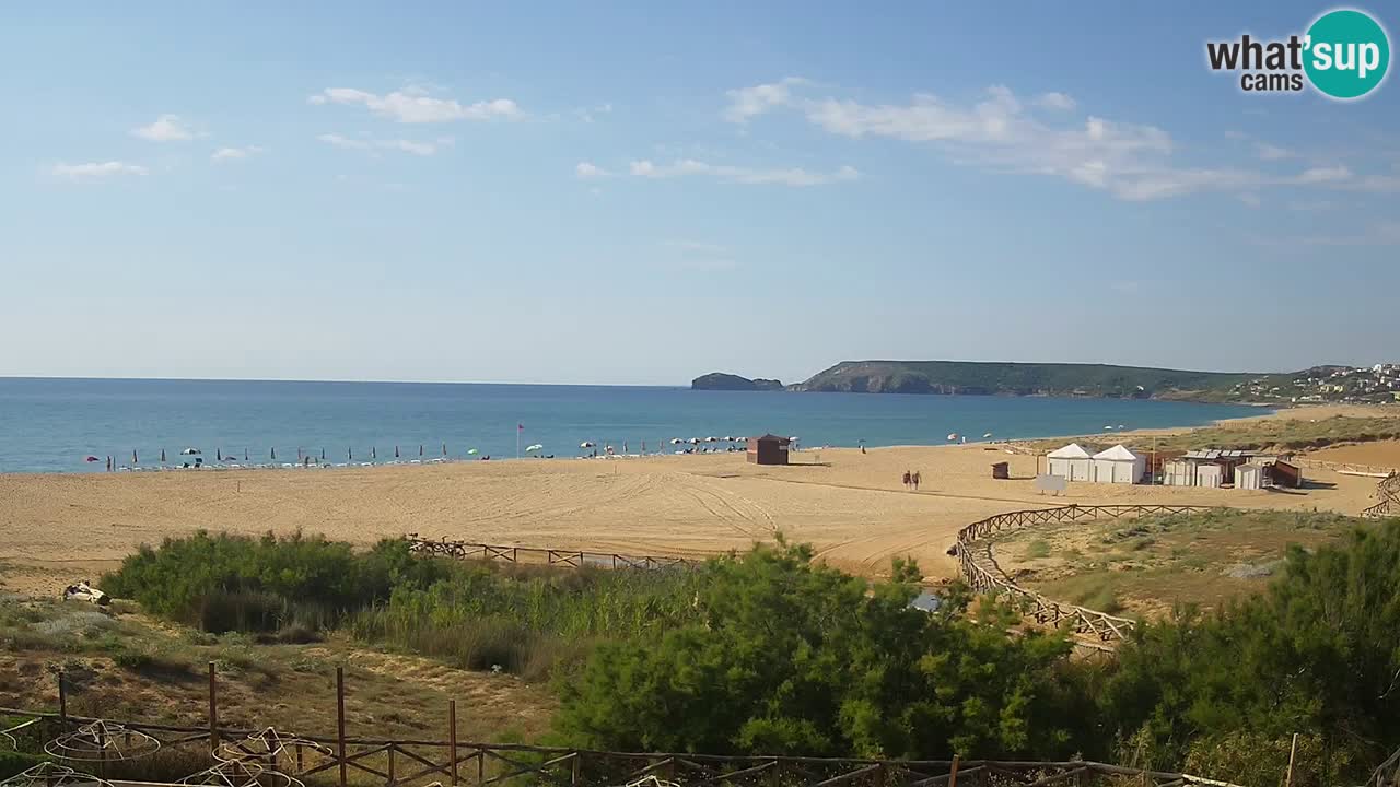Webcam Torre dei Corsari – Vue en direct sur la plage depuis Punta Usai