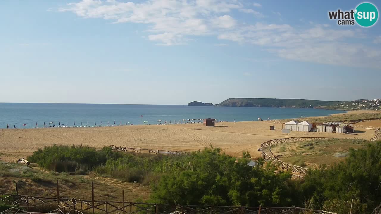 Webcam Torre dei Corsari – Liveblick auf den Strand von Punta Usai