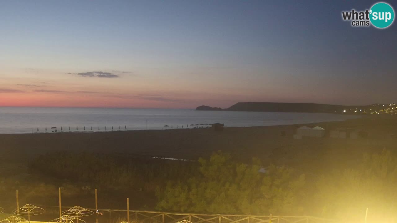 Webcam Torre dei Corsari – Liveblick auf den Strand von Punta Usai