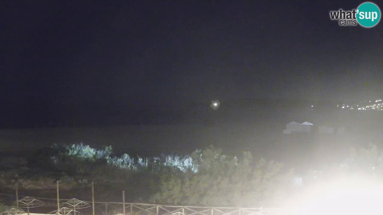 Webcam Torre dei Corsari – Liveblick auf den Strand von Punta Usai