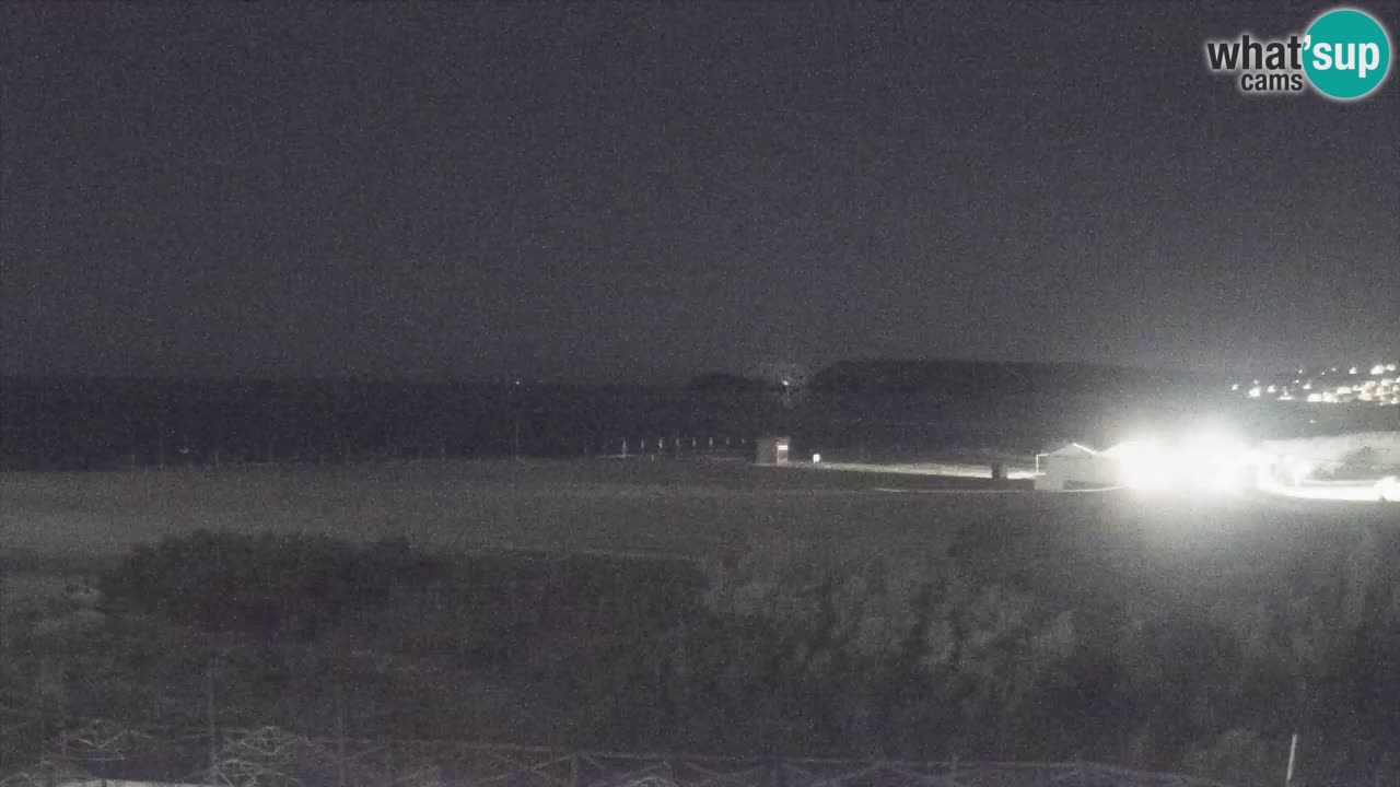 Cámara web Torre dei Corsari – Vista en directo de la playa desde Punta Usai