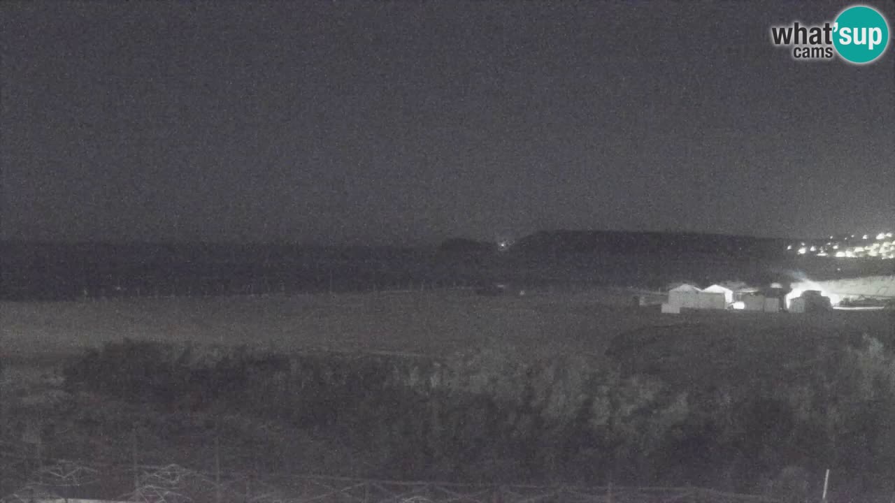 Cámara web Torre dei Corsari – Vista en directo de la playa desde Punta Usai