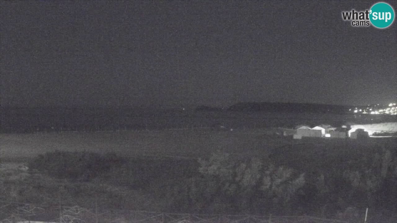 Webcam Torre dei Corsari – Liveblick auf den Strand von Punta Usai