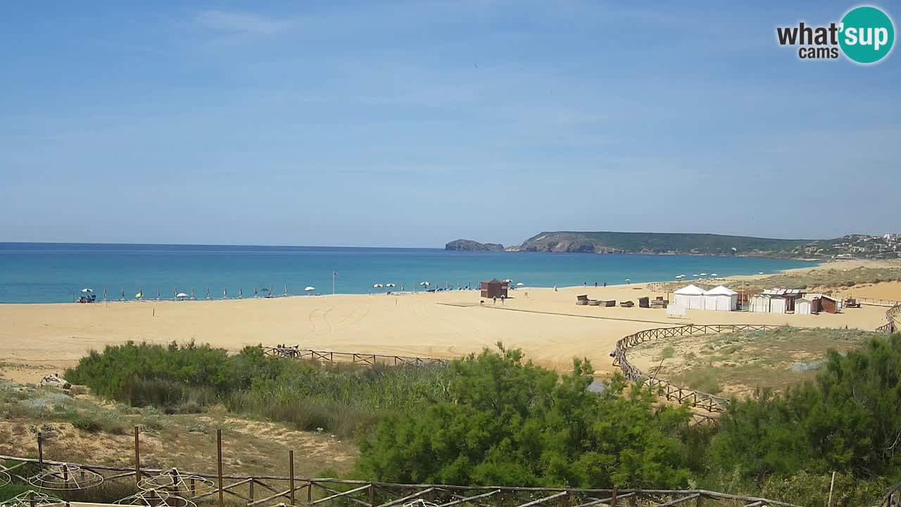 Webcam Torre dei Corsari – Live Beach View from Punta Usai
