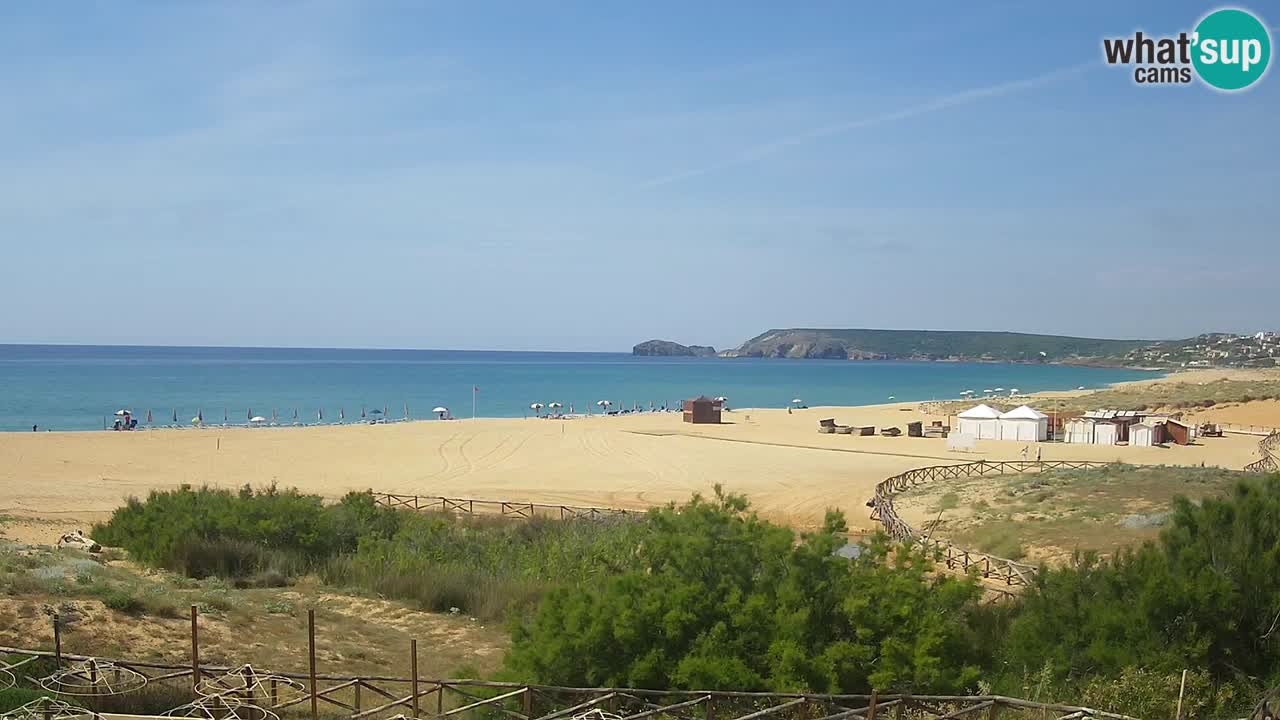 Webcam Torre dei Corsari – Live Beach View from Punta Usai