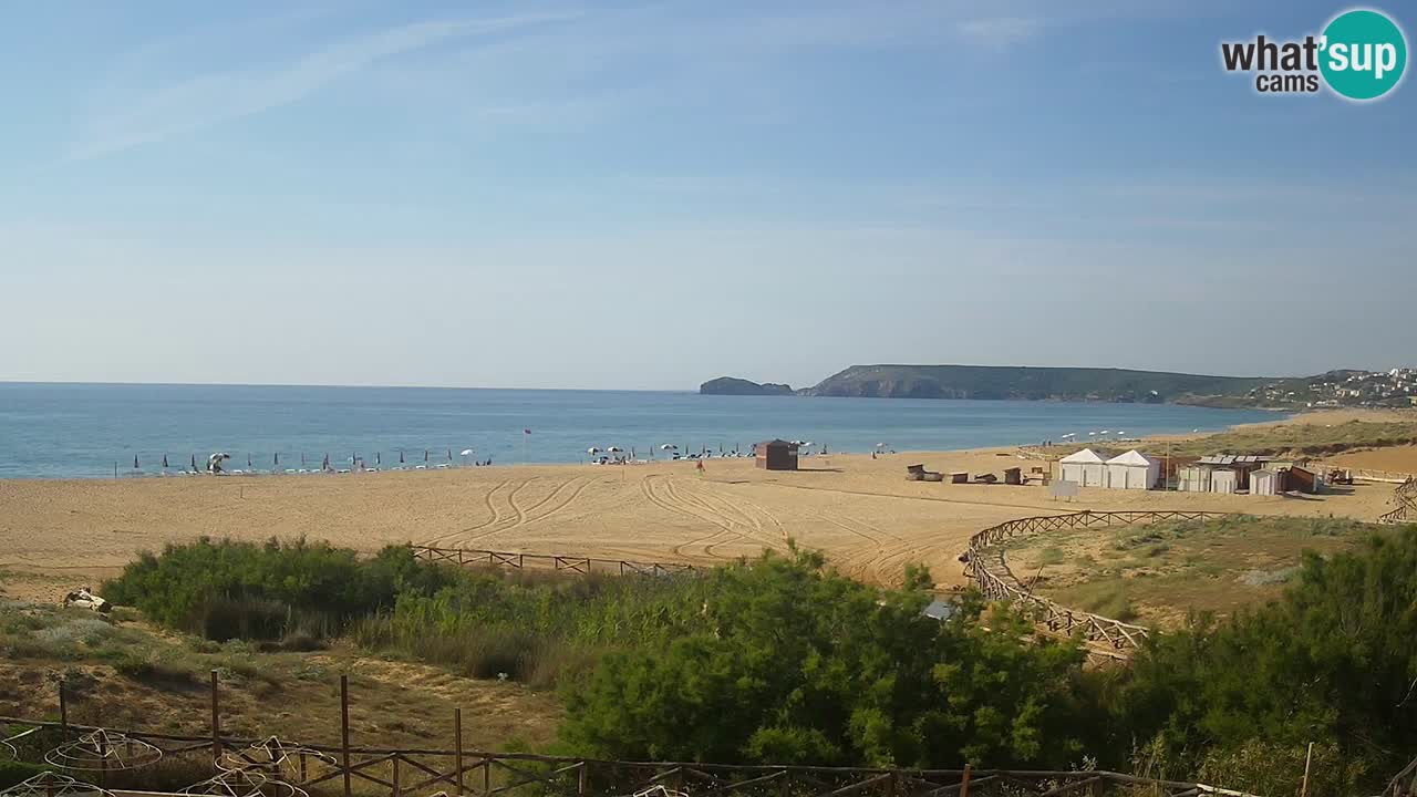 Webcam Torre dei Corsari – Liveblick auf den Strand von Punta Usai