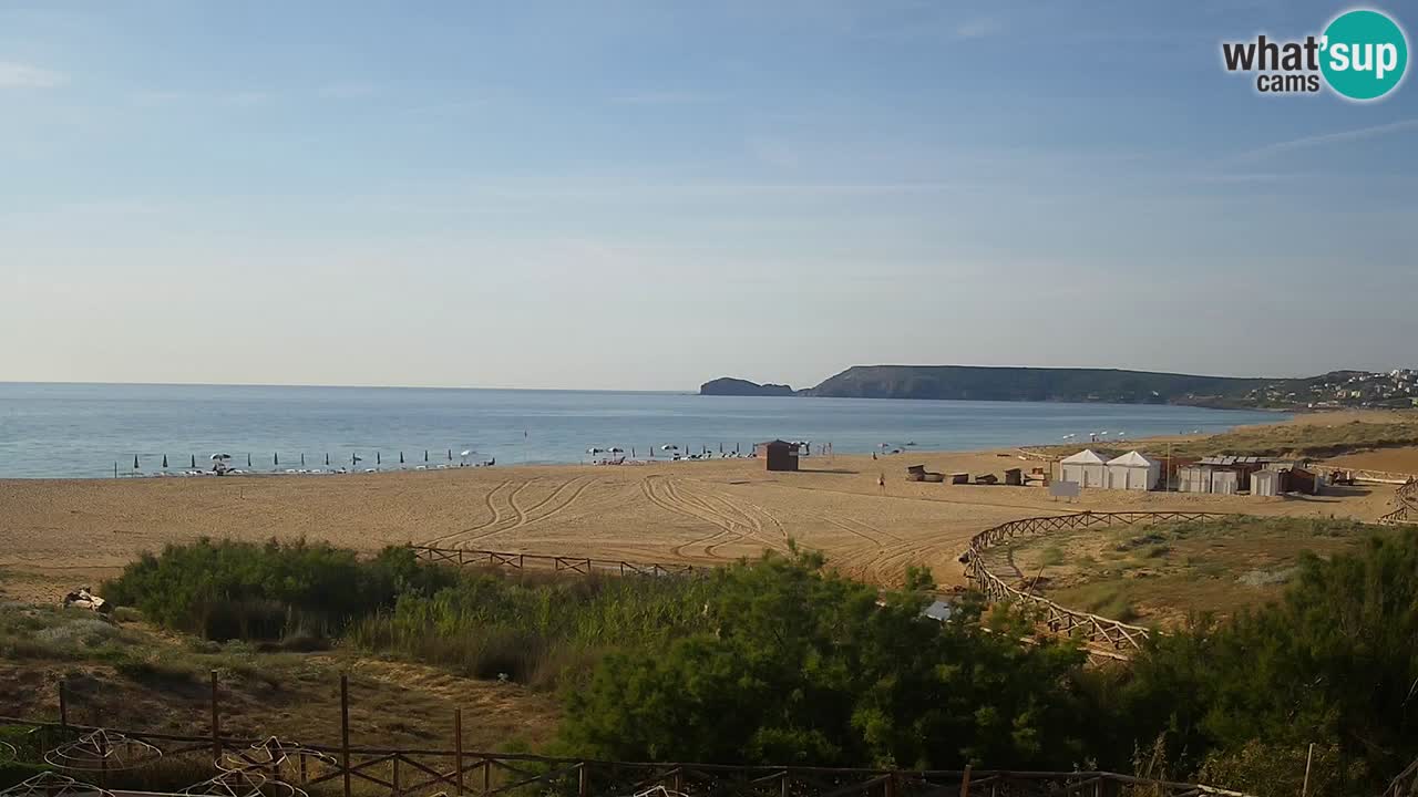 Webcam Torre dei Corsari – Live Beach View from Punta Usai
