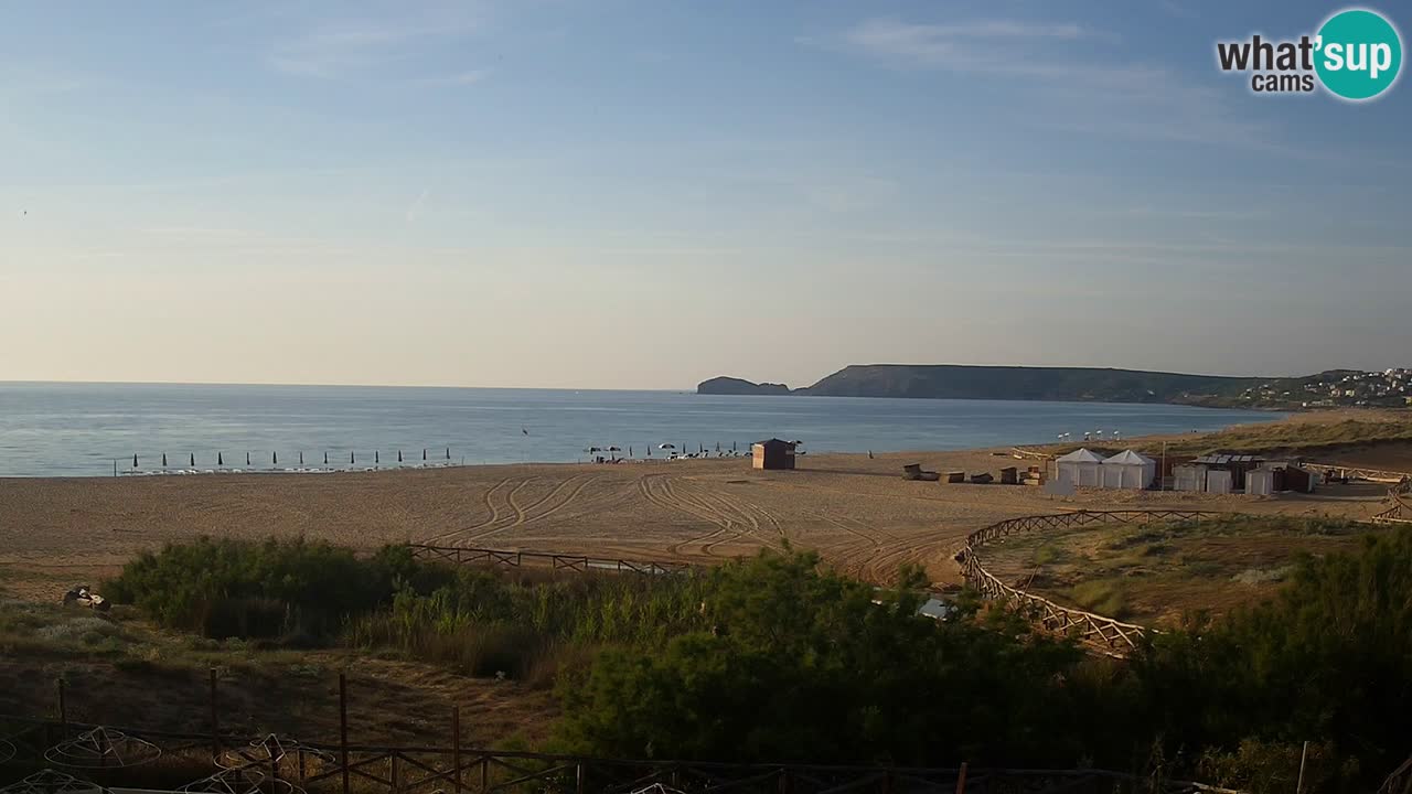 Webcam Torre dei Corsari – Liveblick auf den Strand von Punta Usai