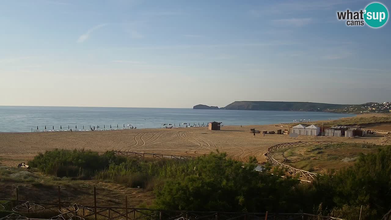Webcam Torre dei Corsari – Liveblick auf den Strand von Punta Usai