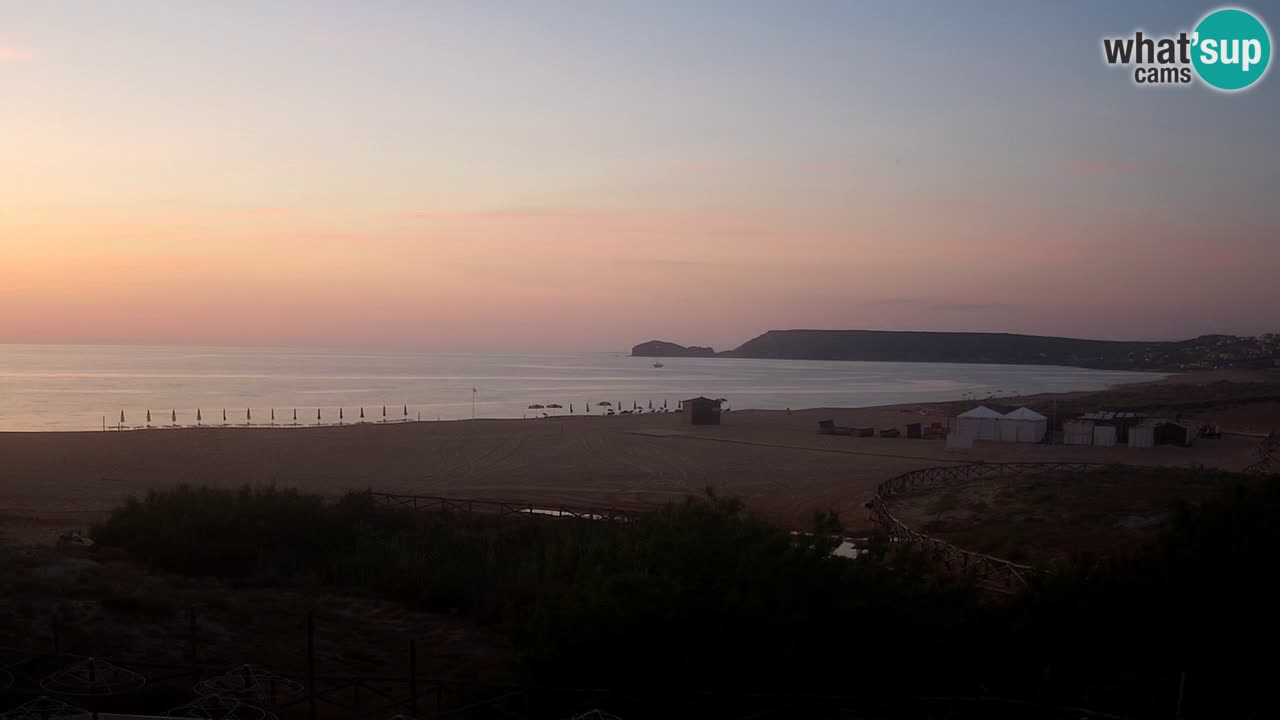 Webcam Torre dei Corsari – Live Beach View from Punta Usai