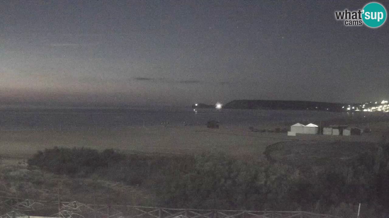 Webcam Torre dei Corsari – Live Beach View from Punta Usai