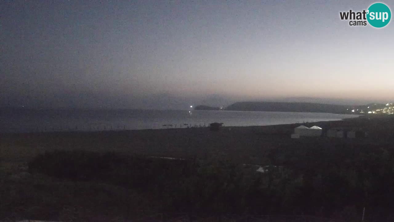 Webcam Torre dei Corsari – Live Beach View from Punta Usai